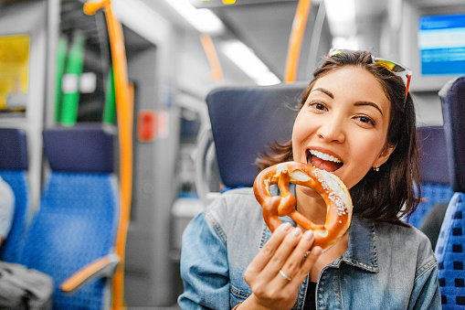 food habit while a train journey